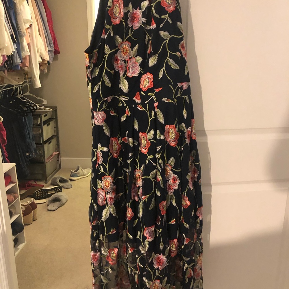 Floral Vince camuto midi dress